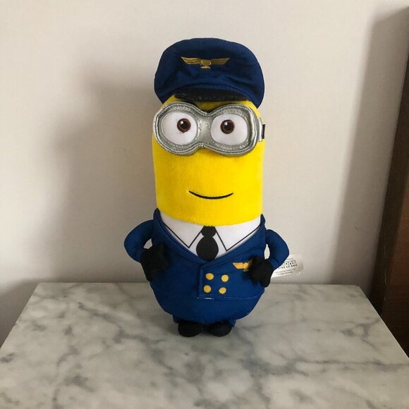 Minions Other - Despicable Me Pilot Kevin Minions The Rise of Gru Illumination 10" Plush Aviator